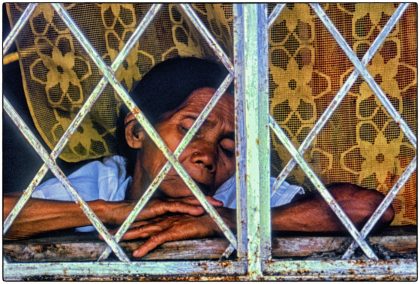 Tired woman, Philippines - Gerry Atkinson