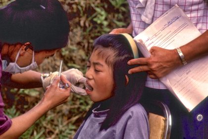 Mountain dental clinic, Philippines - Gerry Atkinson