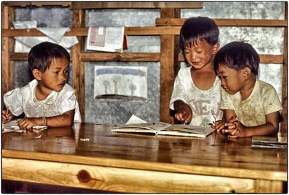 Village school, Philippines - Gerry Atkinson
