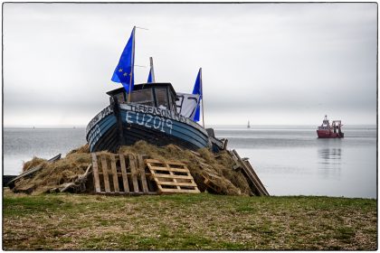 Fishermen's EU Protest- Whitstable- Gerry Atkinson