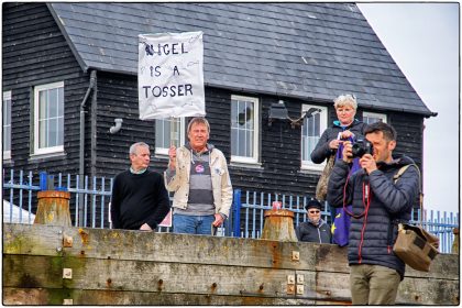 Views on Nigel Farage- Whitstable Gerry Atkinson
