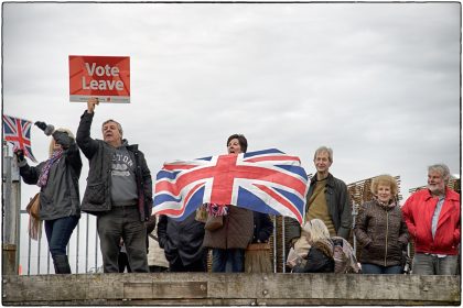 Fishermen's EU Protest- Whitstable- Gerry Atkinson