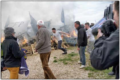 Fishermen's EU Protest- Whitstable- Gerry Atkinson