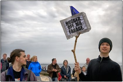 Fishermen's EU Protest- Whitstable- Gerry Atkinson