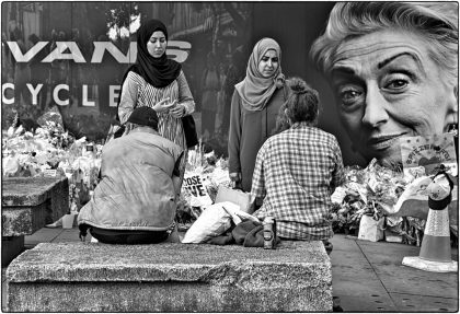 'Choose Love' - London Bridge- Gerry Atkinson