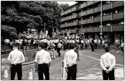 Southwark Anti -racism March, London, 1991.