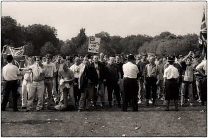 Southwark Anti -racism March, London, 1991.