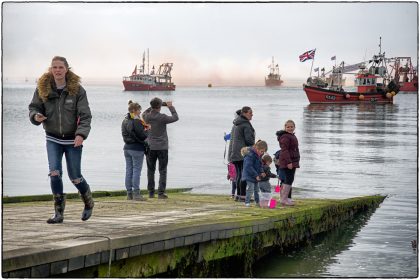 Fishermen's EU Protest- Whitstable- Gerry Atkinson