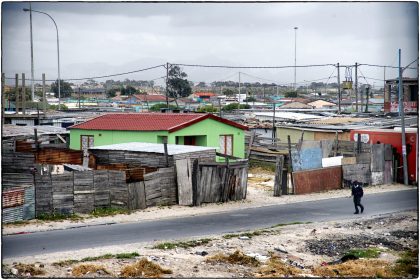 View of Philippi from Intsebenziswano School, SA.