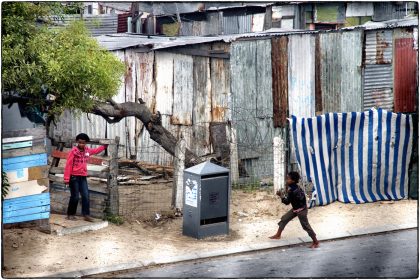 View of Philippi from Intsebenziswano School, SA.