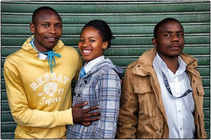 School Students, Philippi, Cape Town, South Africa.