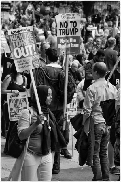 Anti -Austerity Demonstration -London- Gerry Atkinson