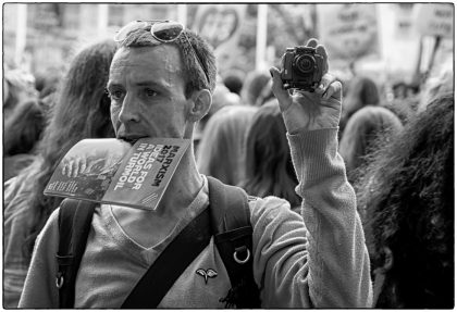 Anti -Austerity Demonstration -London- Gerry Atkinson