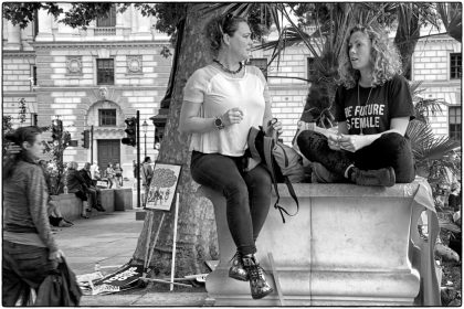 Anti -Austerity Demonstration -London- Gerry Atkinson