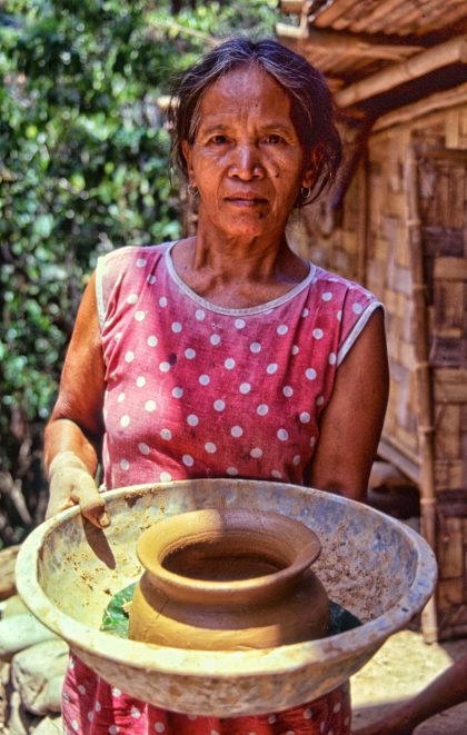 Making pots, Philippines- Gerry Atkinson