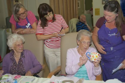 Our Work of Art-Beryl, Sue Fay, Marion and Catherine