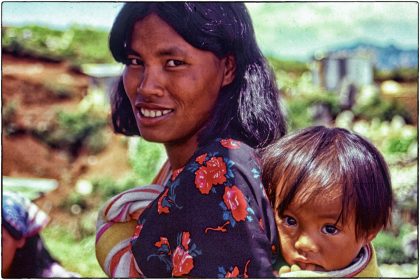 Woman and child, Philippines - Gerry Atkinson