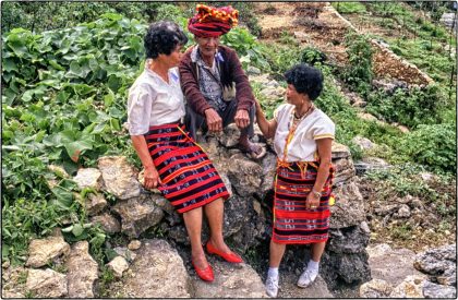 Woven traditional clothes, Philippines - Gerry Atkinson