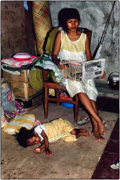 Marag Valley refugee, Philippines - Gerry Atkinson