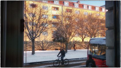 Cable Street Snow- Gerry Atkinson