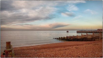 Calm Sea, Whitstable- Gerry Atkinson