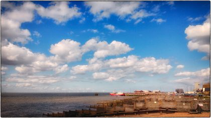 Cloudy Day, Whitstable- Gerry Atkinson