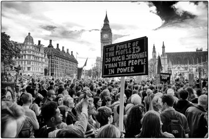 Anti-Austerity protest 1/07/2107 - Gerry Atkinson