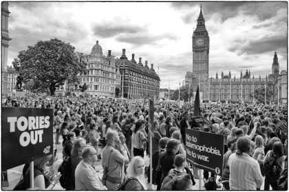 Anti-Austerity protest 1/07/2107 - Gerry Atkinson