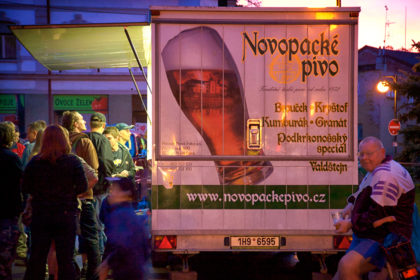 Festival food truck, Czech Republic.- Gerry Atkinson