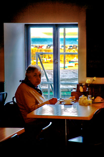 Cafe, Cornwall. - Gerry Atkinson