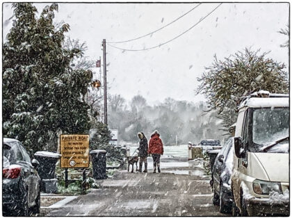 Whitstable Snow - Gerry Atkinson