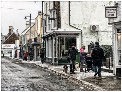 Whitstable Snow - Gerry Atkinson