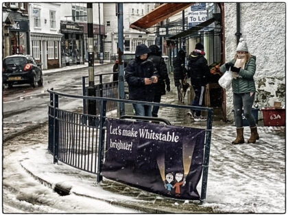 Whitstable Snow - Gerry Atkinson