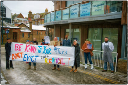 Protest against Cafe Revival Eviction at Horsebridge-2021