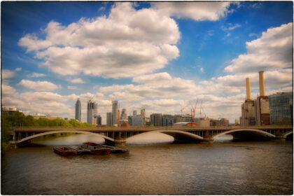 View of the River Thames- Gerry Atkinson