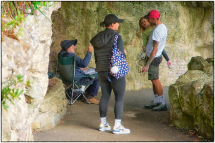 The Zig Zag path- Folkestone - Gerry Atkinson