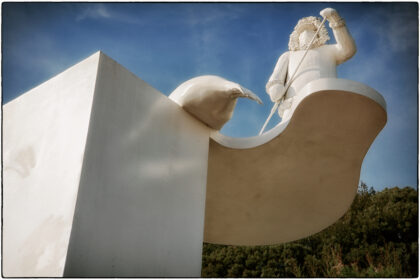 Bill Woodrow’s ‘The Ledge’ -Folkestone Triennial- Gerry Atkinson