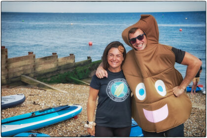 Surfers against Sewage Protest- Whitstable. -Gerry Atkinson