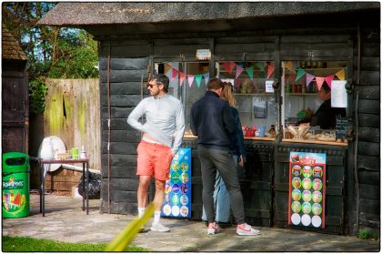 Whitstable Castle Tea hut -Gerry Atkinson