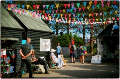 Whitstable Harbour Huts- Gerry Atkinson