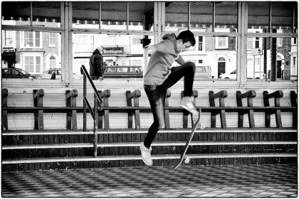 Skateboard Action - Gerry Atkinson