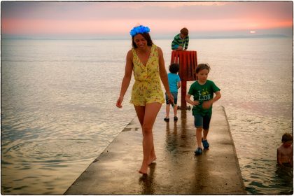 Whitstable Sunset - Gerry Atkinson