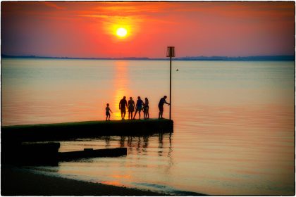 Whitstable Sunset- Gerry Atkinson