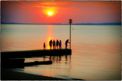 Whitstable Sunset- Gerry Atkinson