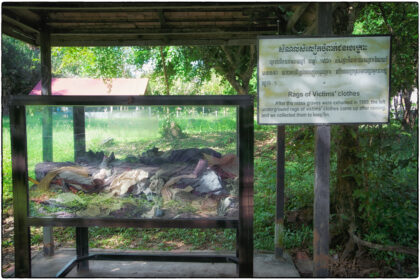 'Killing Fields'.  Cambodia