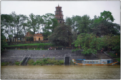 Boat Ride to Hue- Cambodia.