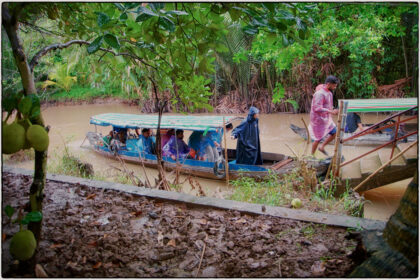 Boat Ride along the Mekong River.