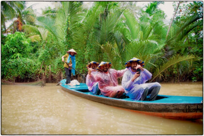 Boat Ride along the Mekong River.