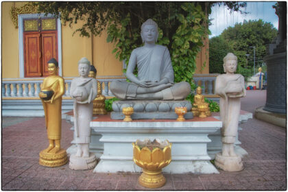 Buddha's Relics Stupa. Cambodia.