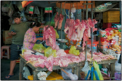 Street Market- Cambodia.